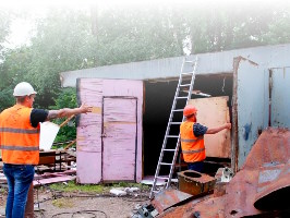 Демонтаж гаража Приморско-Ахтарск