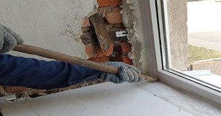 Демонтаж окон в Приморско-ахтарске: цена от 1538 руб. - Сварной-Прр