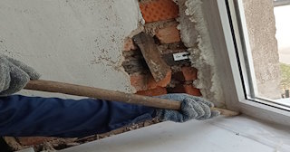 Демонтаж оконных откосов по выгодной цене от 513 руб. в Приморско-ахтарске - Сварной-Прр